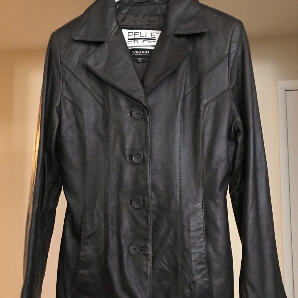 Wilson’s Pelle Studio leather jacket